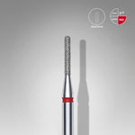 STALEKS EXPERT Diamantfräser „Abgerundeter Zylinder“ rot, Durchmesser 1,4 mm, Arbeitsteil 8 mm