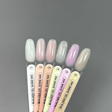 Touch Builder Gel Shine Mix 2, 15 мл