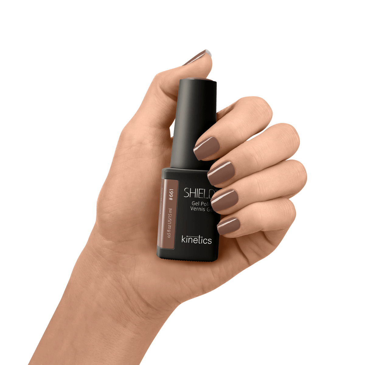 Kinetics Gel Polish #661 CHOCO MOUSSE, 15 ml