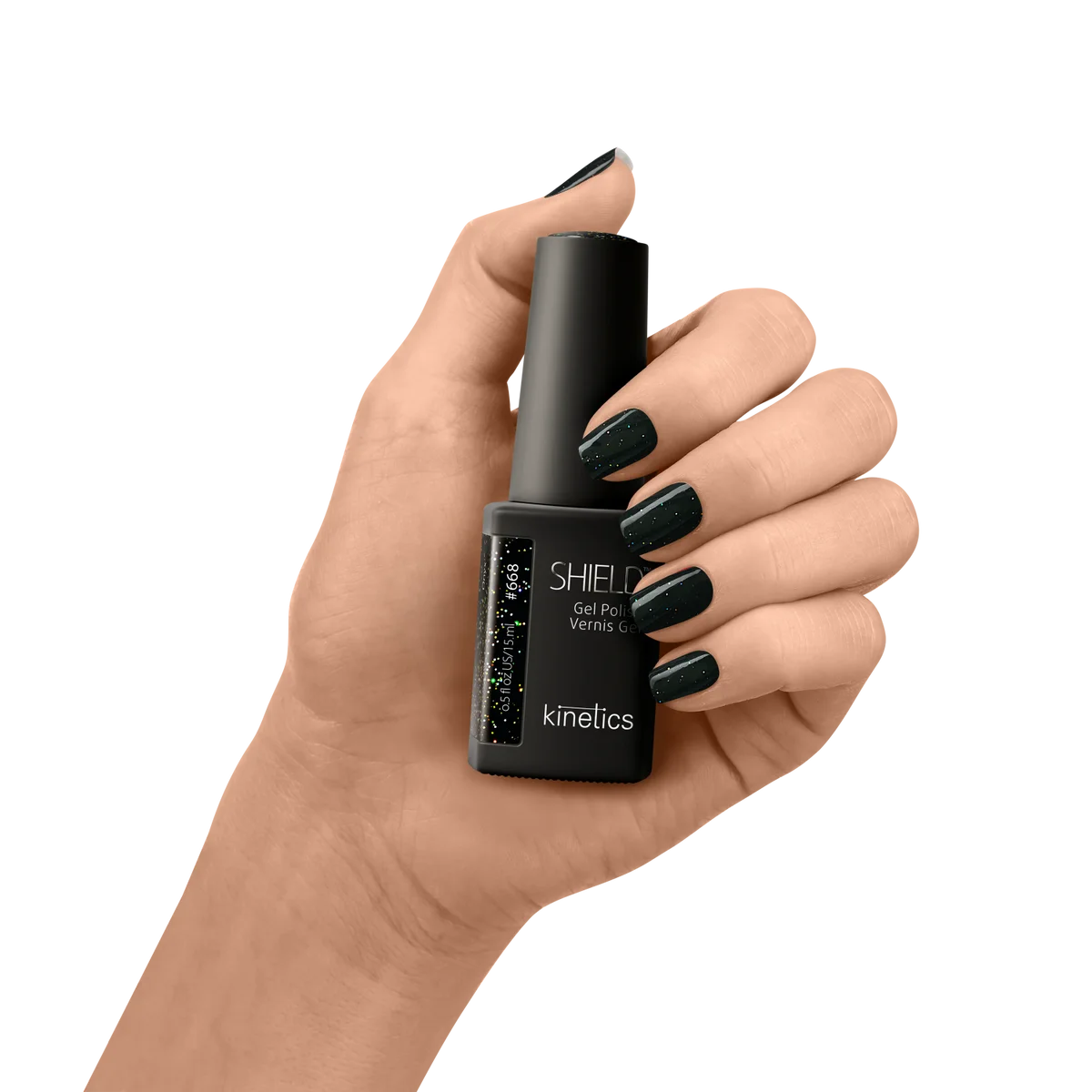 Kinetics Gel Polish Onyx #668, 15 ml