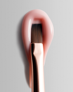 DARK Doppelseitiger Pinsel Beige (Liner 11 mm + flacher, quadratischer Gelpinsel 9 mm)