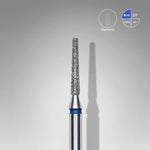 Diamantfräse "Kegelstumpf" blau, Durchmesser 1.6 mm / Arbeitsteil 10 mm