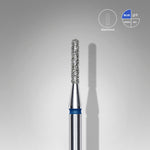 STALEKS EXPERT Diamantfräser „Abgerundeter Zylinder“ blau, Durchmesser 1,4 mm, Arbeitsteil 8 mm