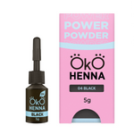Augenbrauen-Henna OKO Power Powder, 04 Black, 5 g