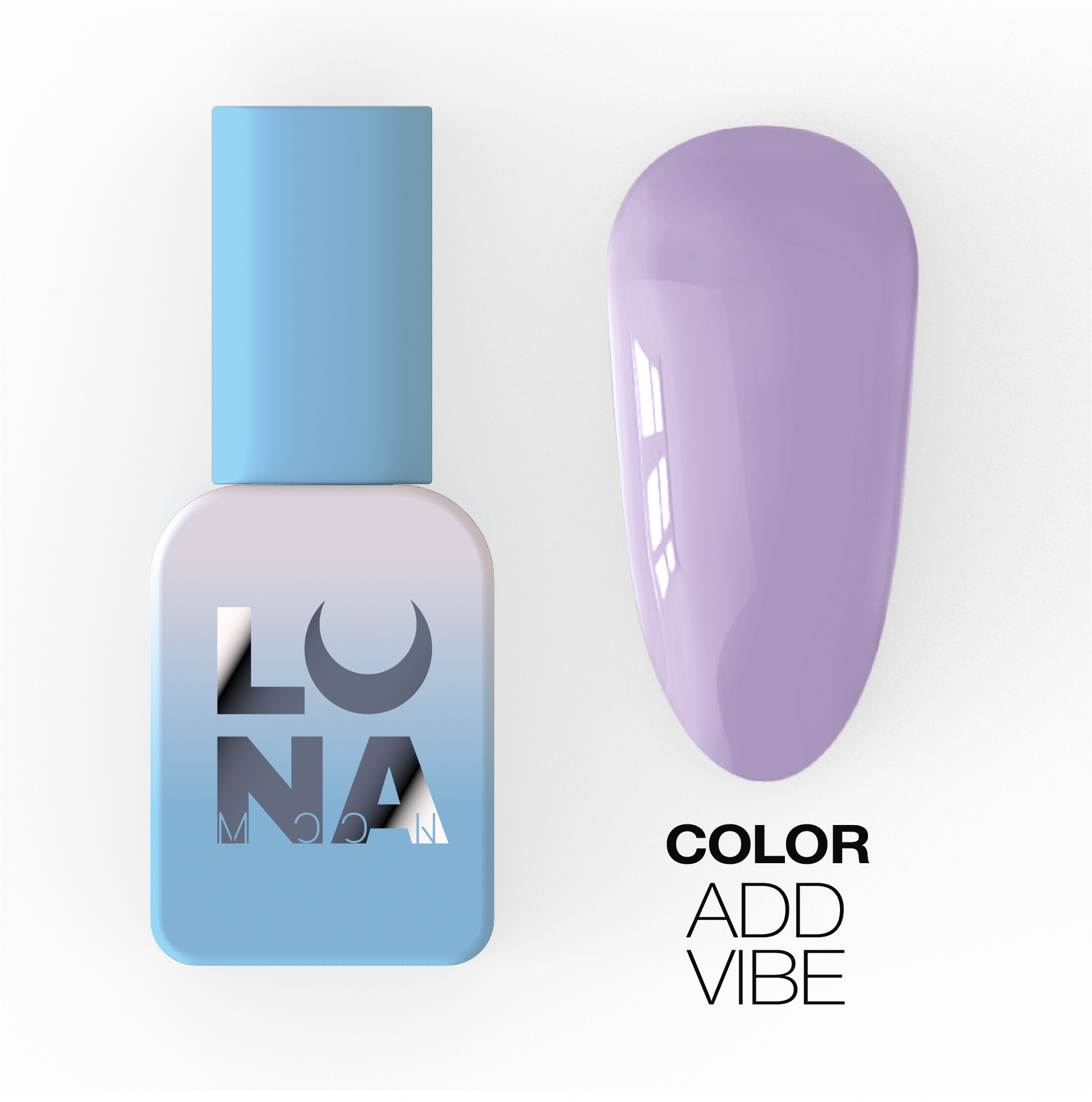 Lunamoon Гель-лак ADD VIBE Color, 8 мл