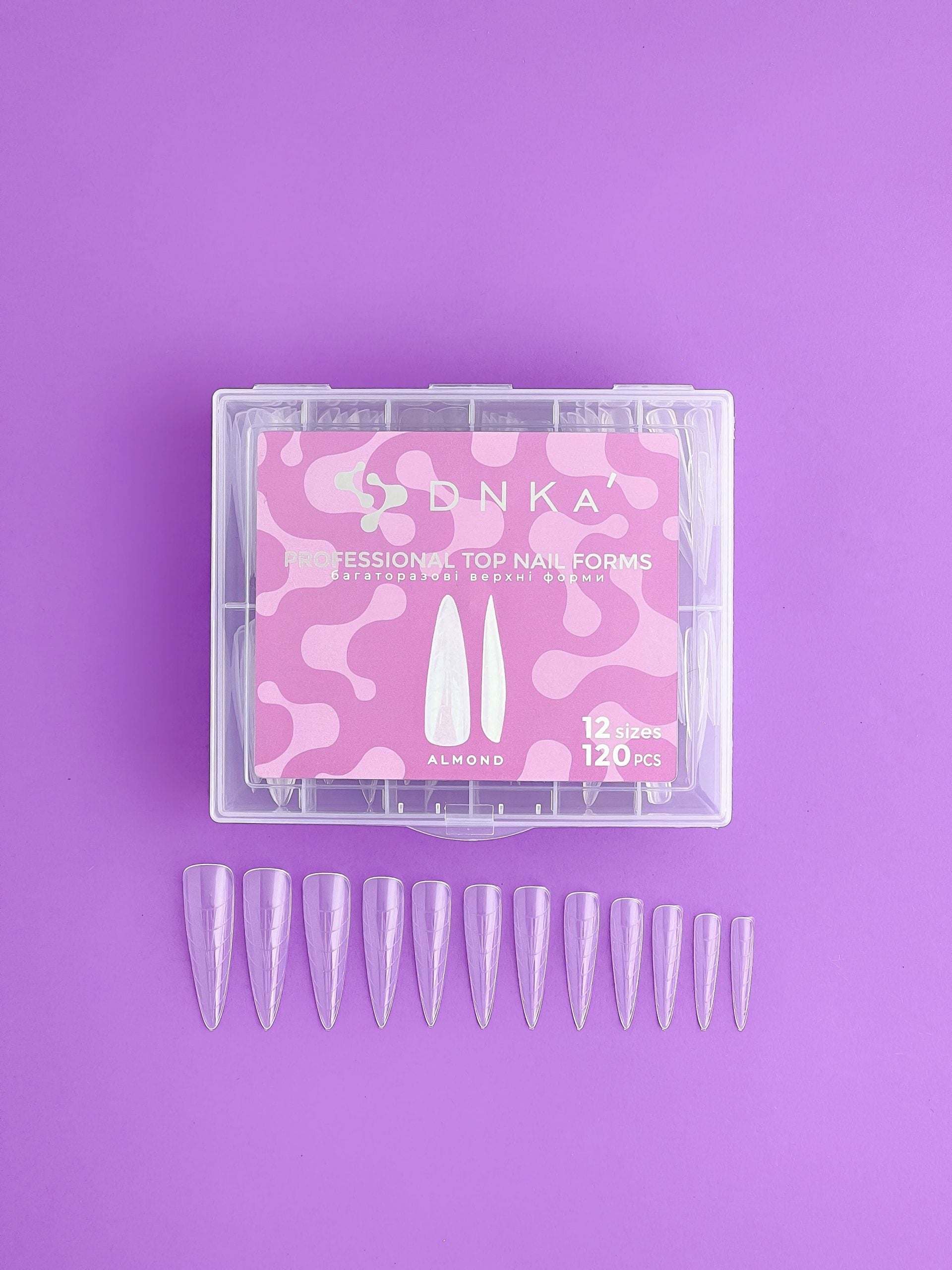 DNKa' Nail Forms Almond 120pcs