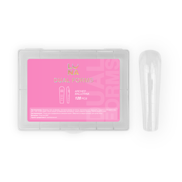 Lunamoon верхние формы для наращивания Arched Ballerina
