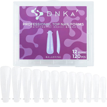 DNKa' Nail Forms Ballerina 120pcs