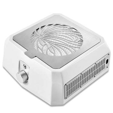 Microstop Base Pro Белая настольная вытяжка для маникюра с HEPA-фильтром