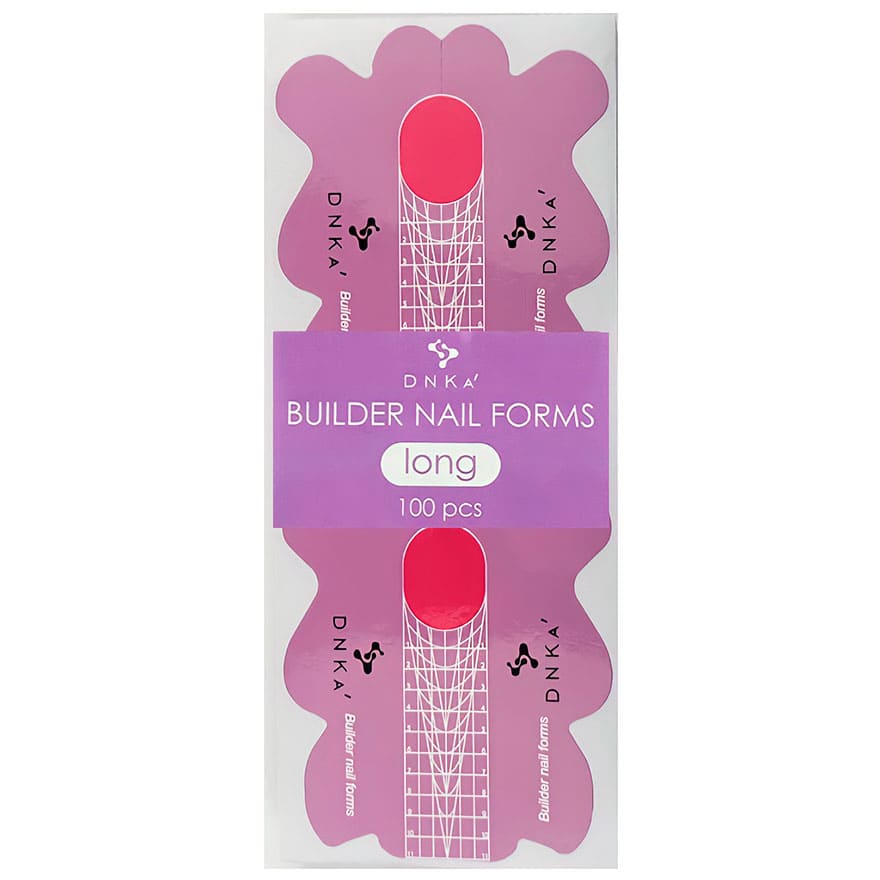 Paper Builder nail forms long