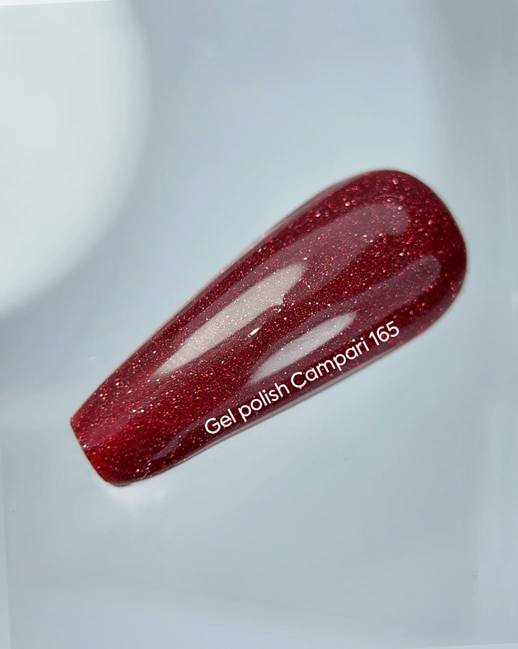 Nailsoftheday Gel Polish Campari-165, 10 ml