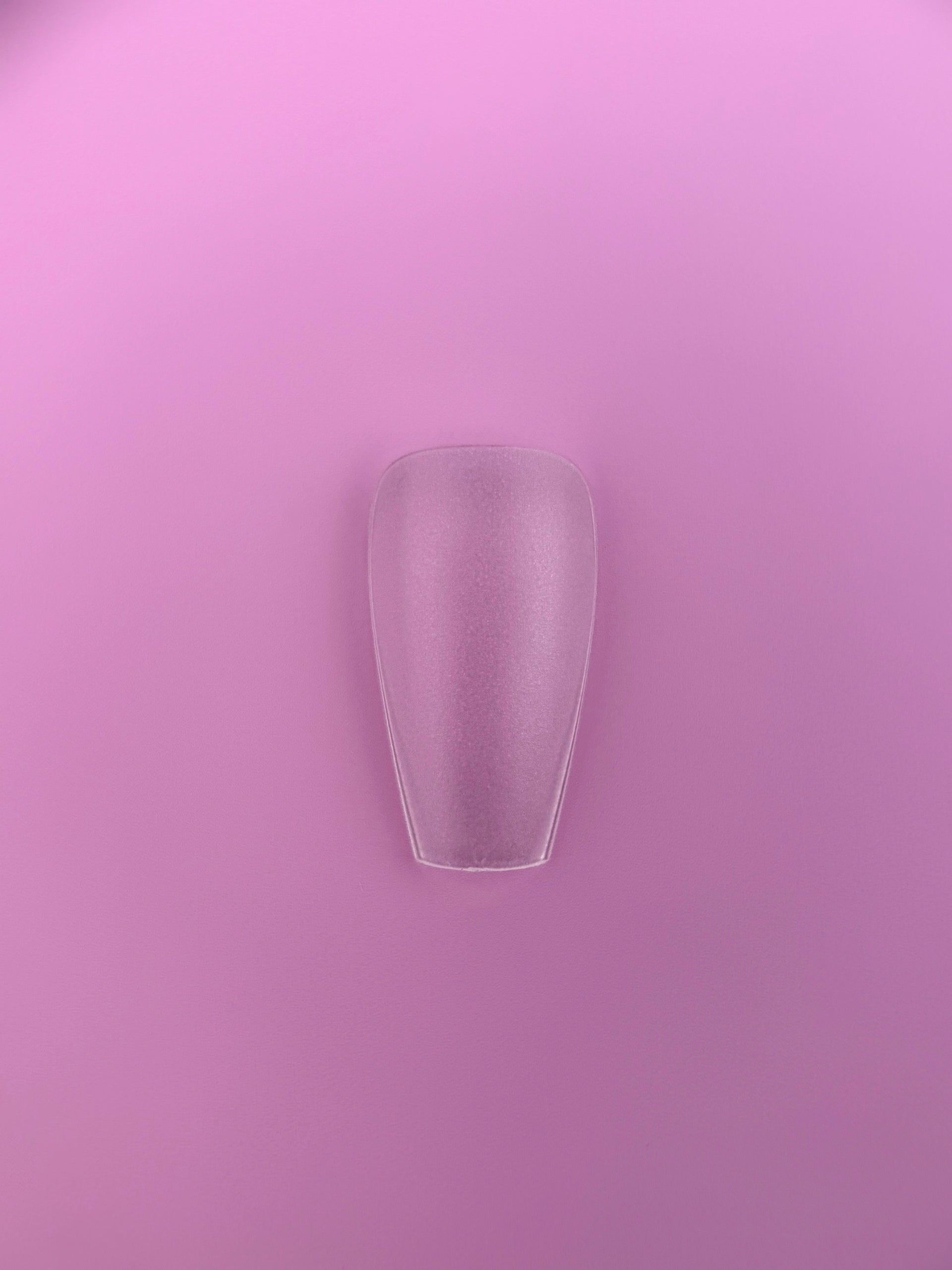 Lunamoon Gel Tips Coffin Long