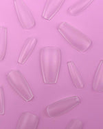 Lunamoon Gel Tips Coffin Long