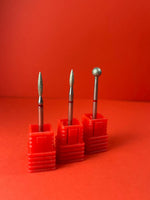 nailsoftheday diamond flame cutter 2.1*8 mm, red
