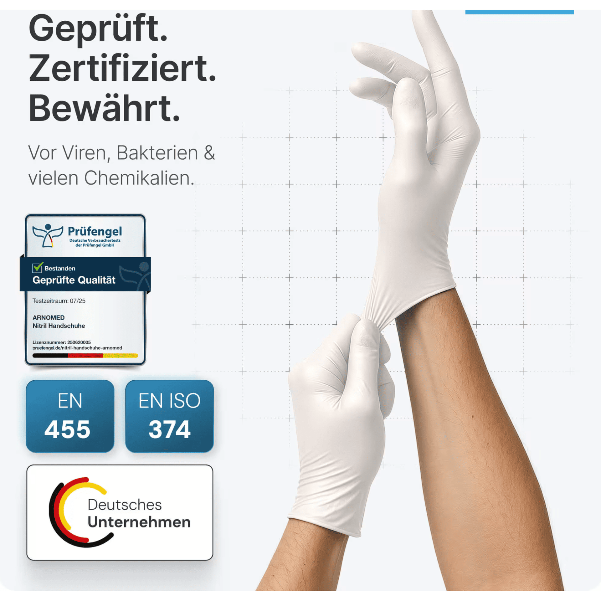 arnomed nitril white nitrilhandschuhe