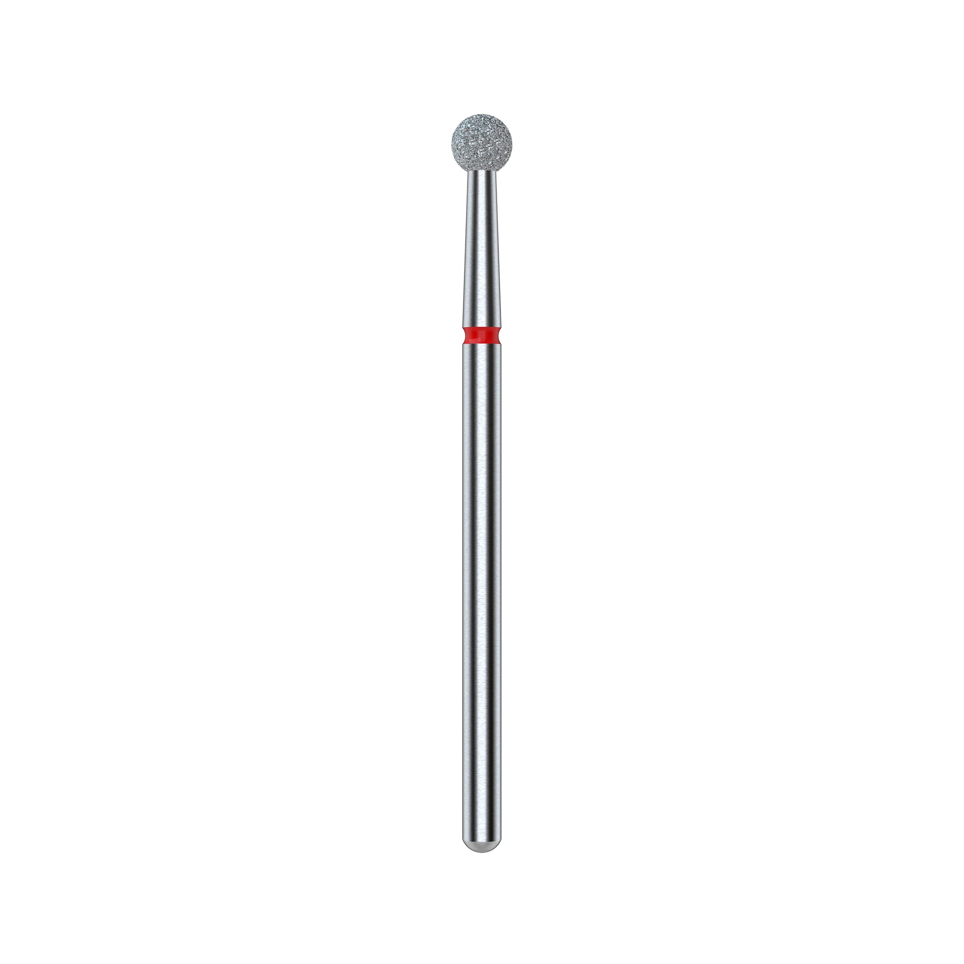 STALEKS EXPERT Diamantfräser «Kugel» rot, Durchmesser 3,5 mm