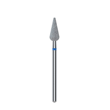 STALEKS EXPERT Diamantfräser "Spitze Birne" blau, Durchmesser 5 mm, Arbeitsteil 12 mm