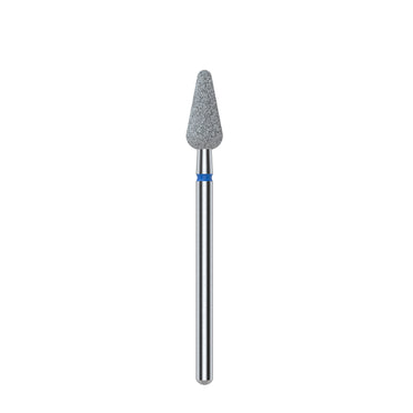 STALEKS EXPERT Diamantfräser "Abgerundete Birne" blau, Durchmesser 5 mm, Arbeitsteil 12 mm