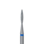 Diamantfräse "Flamme" Blau, Durchmesser 1.4 Mm / Arbeitsteil 8 Mm