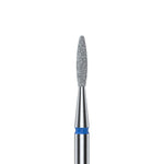 Diamantfräse "Flamme" Blau, Durchmesser 1.6 Mm / Arbeitsteil 8 Mm