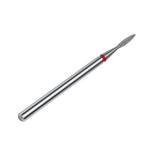 Diamantfräse "Flamme" rot, Durchmesser 1.4 mm / Arbeitsteil 8 mm