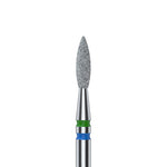Diamant-Nagelbohrer DUO Flame Blau-Grün EXPERT Kopfdurchmesser 2,1 Mm / Arbeitsteil 8 Mm