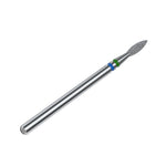 Diamant-Nagelbohrer DUO Flame Blau-Grün EXPERT Kopfdurchmesser 2,1 Mm / Arbeitsteil 8 Mm
