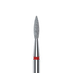Diamantfräse Spitze Flamme Rot EXPERT Kopfdurchmesser 1,8 Mm / Arbeitsteil 8 Mm