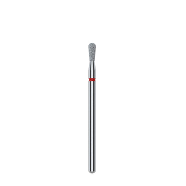STALEKS EXPERT Diamantfräser "Streichholz" rot, Durchmesser 2,3 mm, Arbeitsteil 5 mm