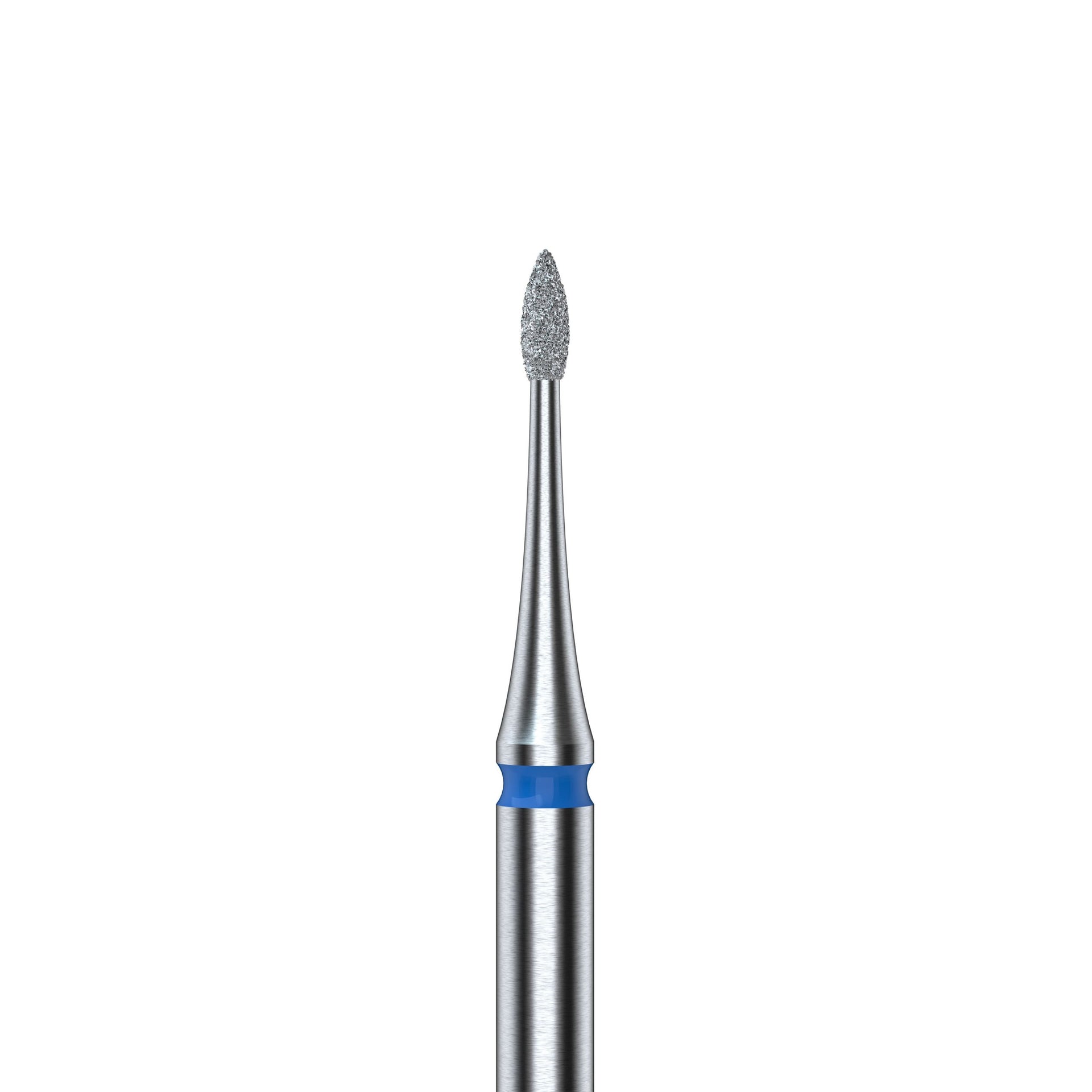 Diamant-Nagelbohrer Flamme Mini Blau EXPERT Kopfdurchmesser 1 Mm / Arbeitsteil 3 Mm