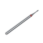 Diamantfräse Flamme Mini Rot EXPERT Kopfdurchmesser 1 Mm / Arbeitsteil 3 Mm