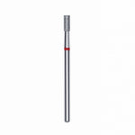 Diamantfräse "Zylinder" Rot, Durchmesser 2.5 Mm / Arbeitsteil 6 Mm