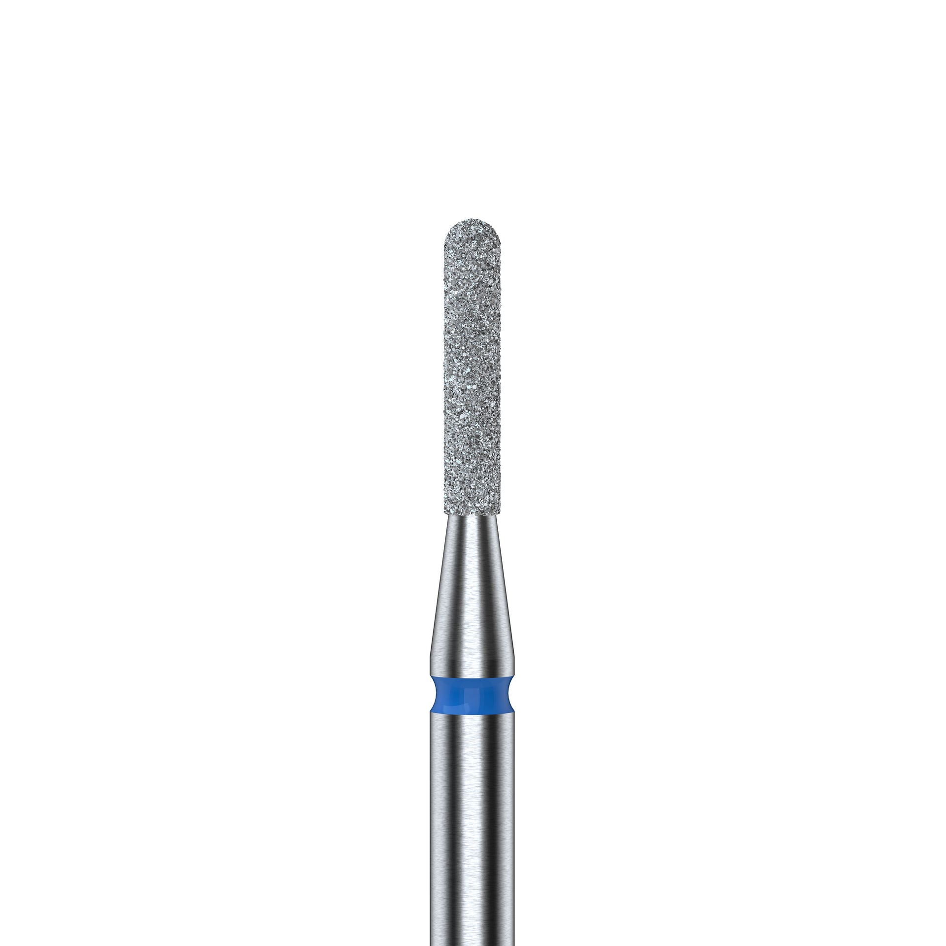 STALEKS EXPERT Diamantfräser „Abgerundeter Zylinder“ blau, Durchmesser 1,4 mm, Arbeitsteil 8 mm