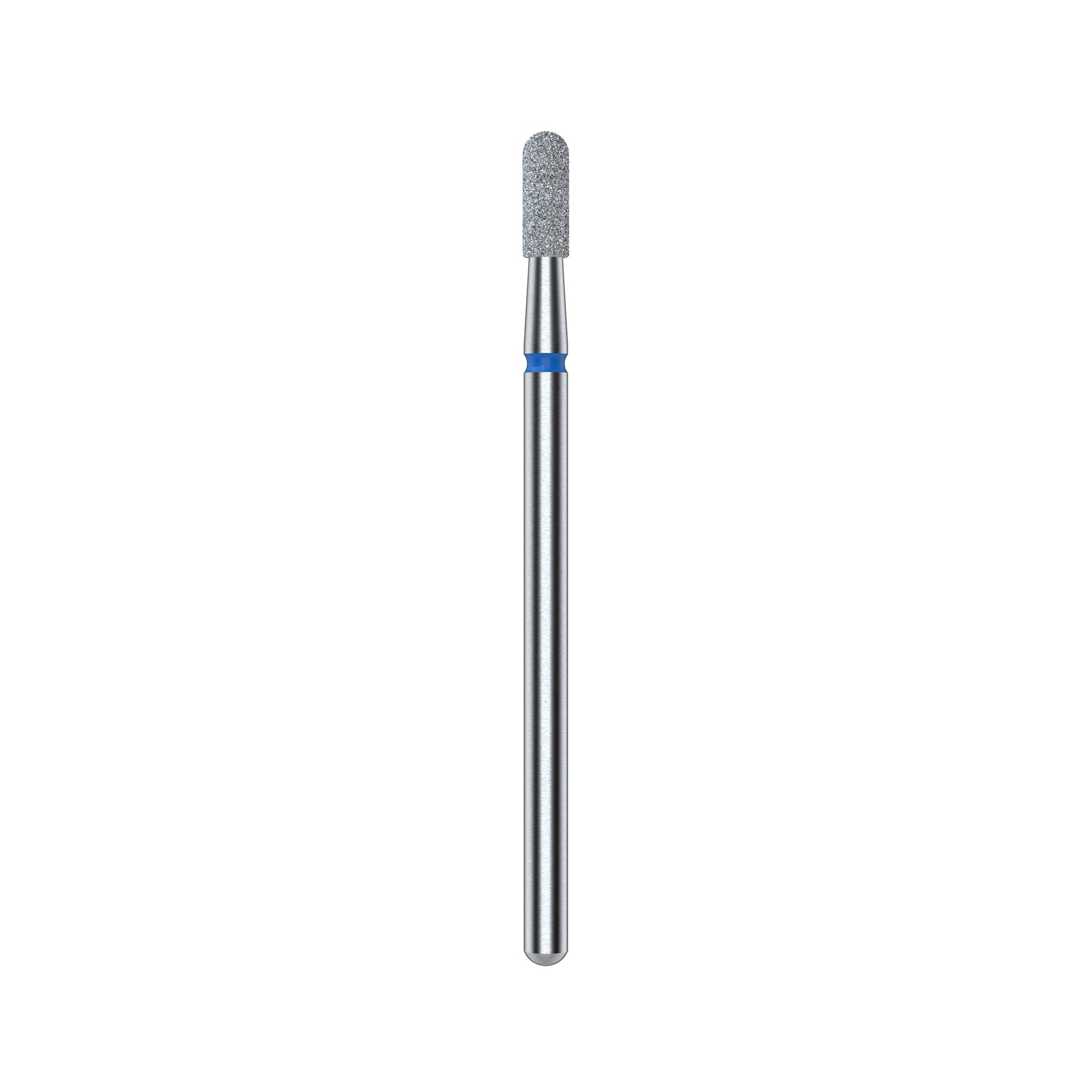 Diamantfräse Abgerundeter Zylinder Blau EXPERT Kopfdurchmesser 2,3 Mm / Arbeitsteil 6,5 Mm