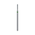 STALEKS EXPERT Diamantfräser „Abgerundeter Zylinder“ grün, Durchmesser 1,4 mm, Arbeitsteil 8 mm