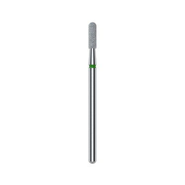 STALEKS EXPERT Diamantfräser „Abgerundeter Zylinder“ grün, Durchmesser 2,3 mm, Arbeitsteil 8 mm