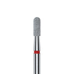 Diamantfräse Abgerundeter Zylinder Rot EXPERT Kopfdurchmesser 2,3 Mm / Arbeitsteil 6,5 Mm