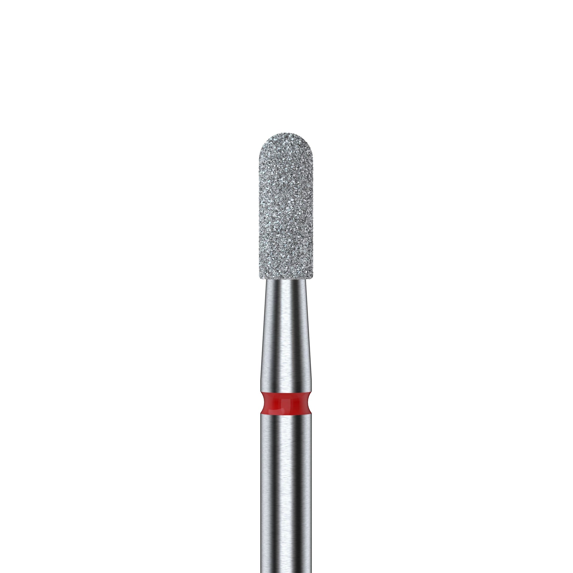 Diamantfräse Abgerundeter Zylinder Rot EXPERT Kopfdurchmesser 2,3 Mm / Arbeitsteil 6,5 Mm