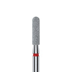 STALEKS EXPERT Diamantfräser „Abgerundeter Zylinder“ rot, Durchmesser 2,5 mm, Arbeitsteil 10 mm