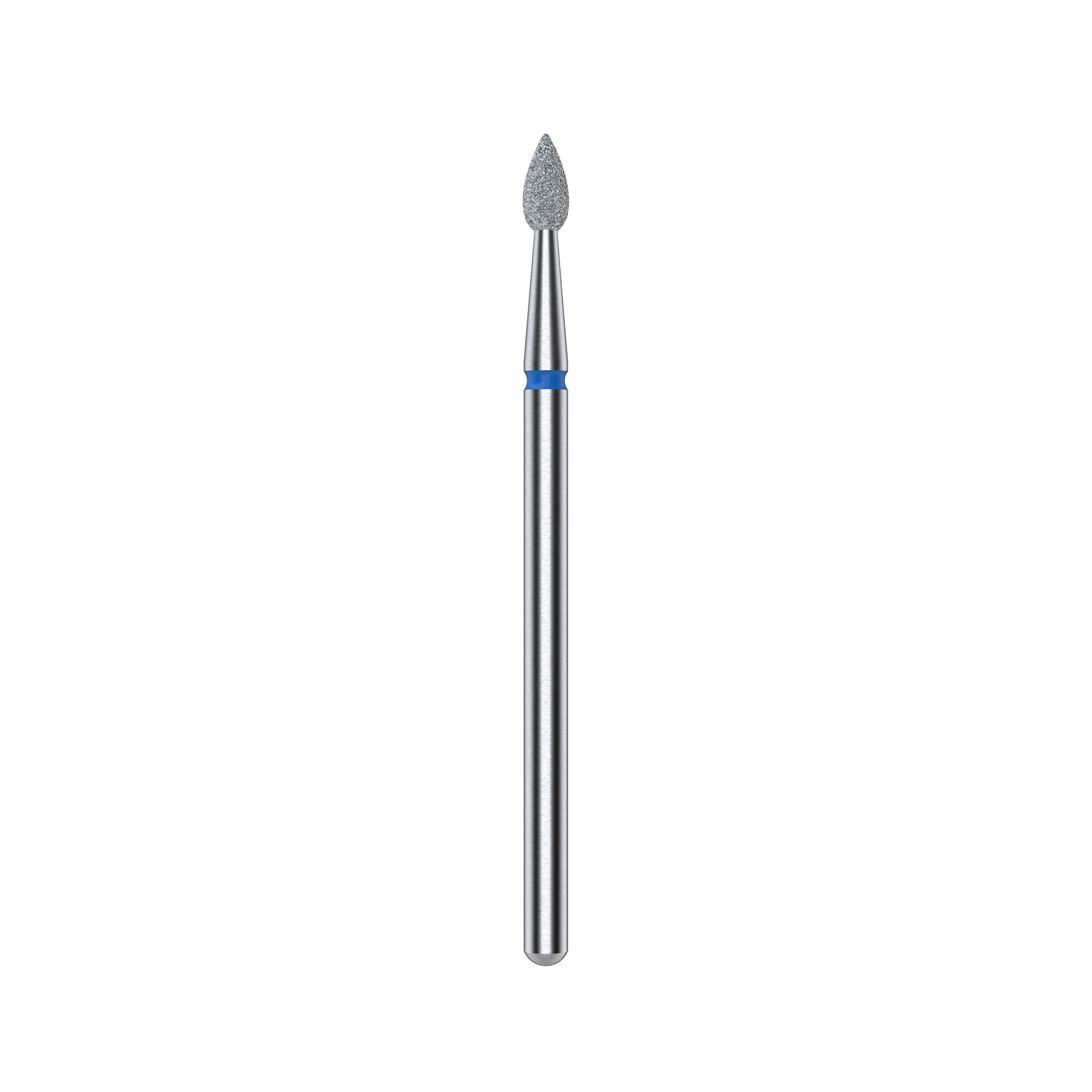 STALEKS EXPERT Diamantfräser "Tropfen" blau, Durchmesser 2,3 mm, Arbeitsteil 5 mm
