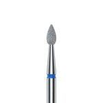 STALEKS EXPERT Diamantfräser "Tropfen" blau, Durchmesser 2,3 mm, Arbeitsteil 5 mm
