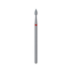 STALEKS EXPERT Diamantfräser "Tropfen" rot, Durchmesser 2,3 mm, Arbeitsteil 5 mm