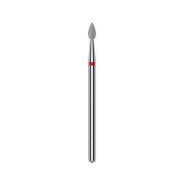 STALEKS EXPERT Diamantfräser "Tropfen" rot, Durchmesser 2,3 mm, Arbeitsteil 5 mm