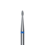 STALEKS EXPERT Diamantfräser „Abgerundete Knospe“ blau, Durchmesser 1,2 mm, Arbeitsteil 3 mm
