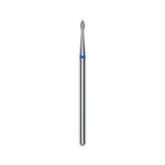 STALEKS EXPERT Diamantfräser "Abgerundete Knospe" blau, Durchmesser 1,6 mm, Arbeitsteil 3,4 mm
