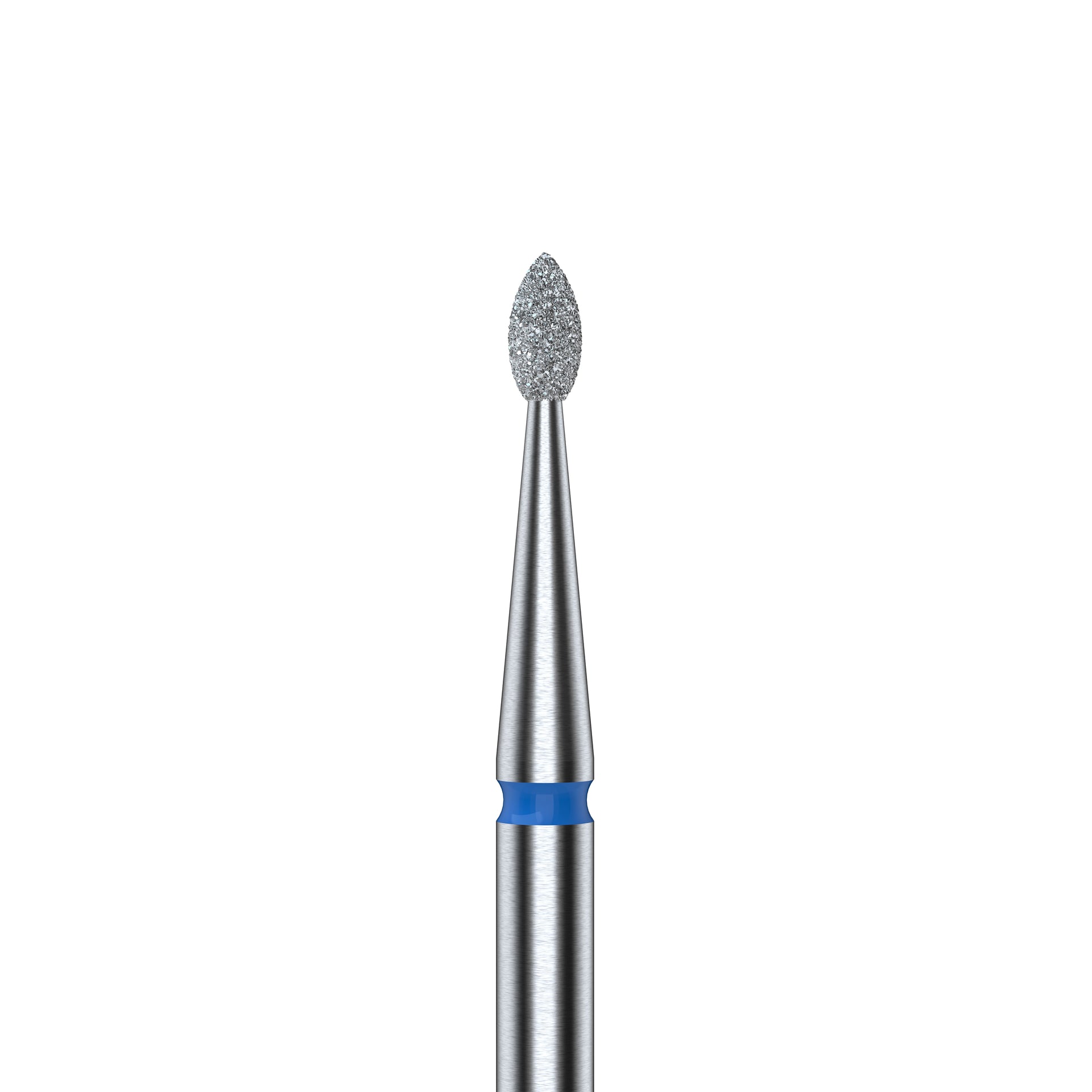 STALEKS EXPERT Diamantfräser "Abgerundete Knospe" blau, Durchmesser 1,6 mm, Arbeitsteil 3,4 mm