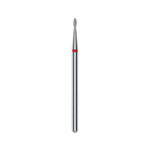 STALEKS EXPERT Rote Diamantfräser «Abgerundete Knospe», Durchmesser 1,2 mm, Arbeitsteil 3 mm