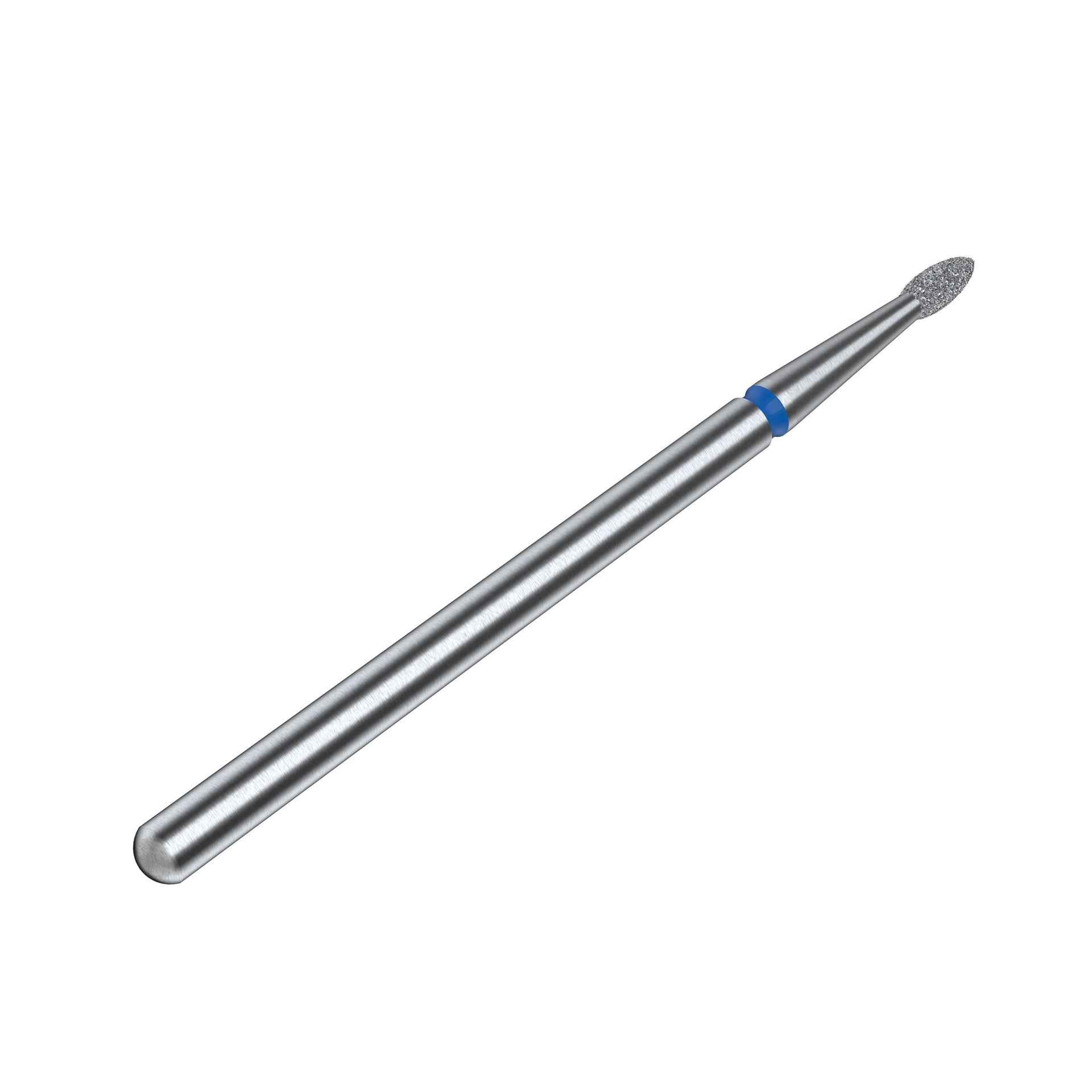 Diamantfräse "Spitzknospe" Blau, Durchmesser 1.8 Mm / Arbeitsteil 4 Mm