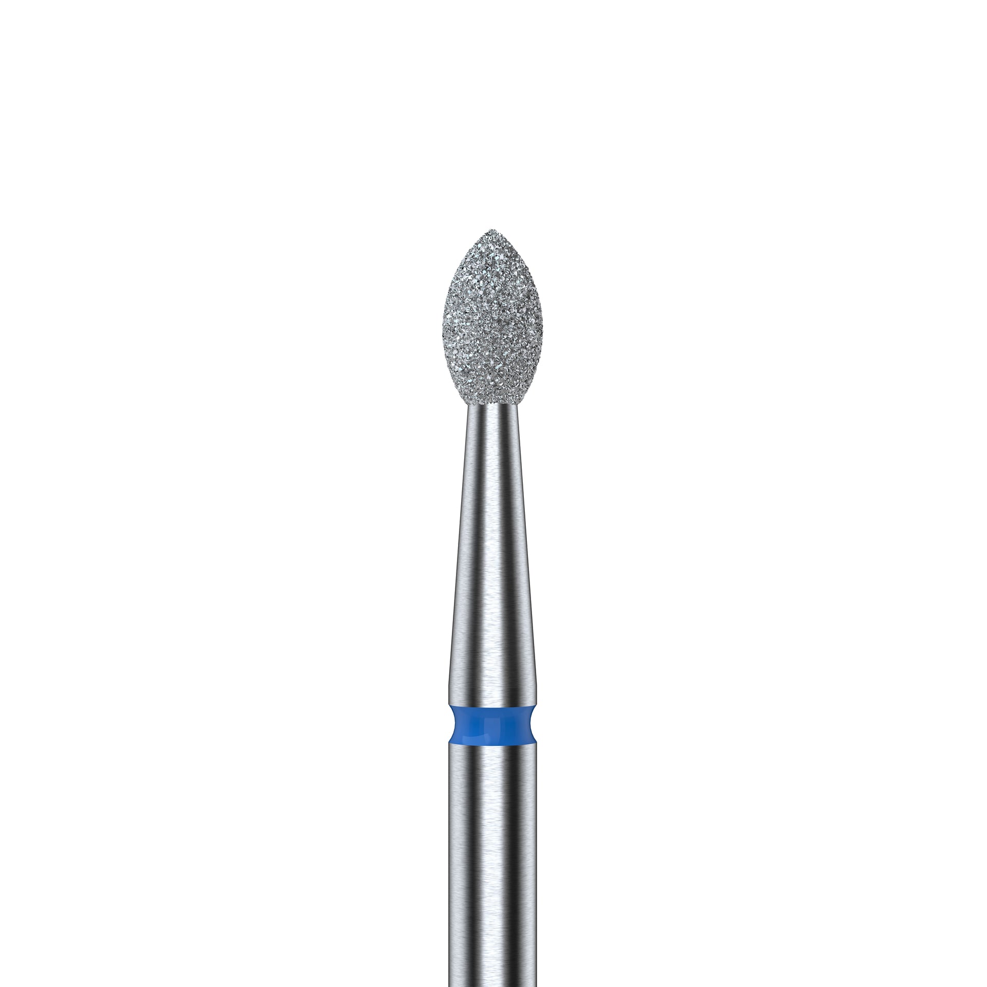 STALEKS EXPERT Diamantfräser "Spitze Knospe" blau, Durchmesser 2,5 mm, Arbeitsteil 4,5 mm