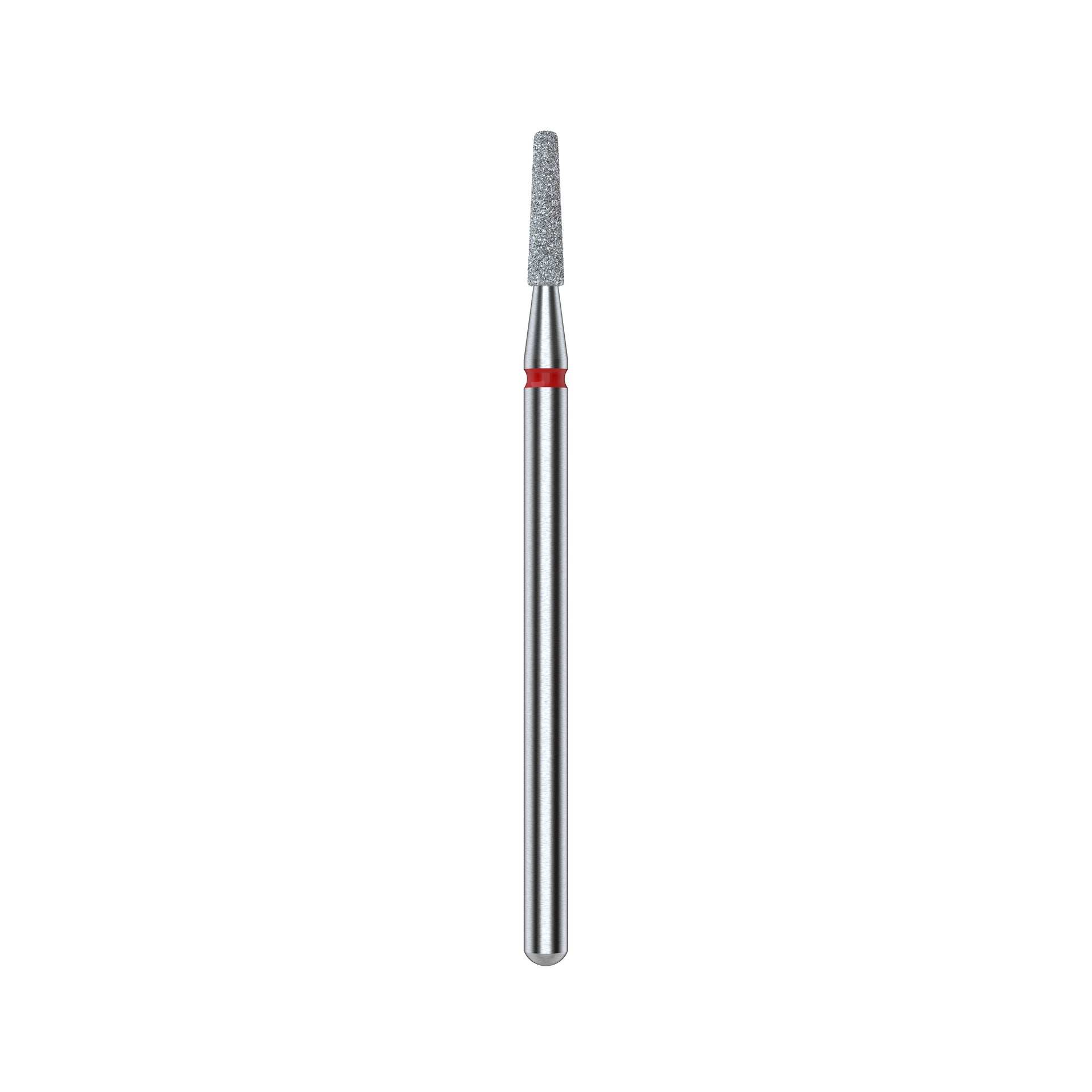 STALEKS EXPERT Diamantfräser "stumpfer Kegel" rot, Durchmesser 1,8 mm, Arbeitsteil 8 mm